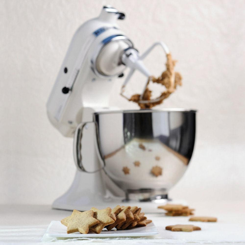 Batidora Kitchenaid 4,8 Lts Blanca Rksm150psrwh Color White Frecuencia 50 Hz x 60 Hz