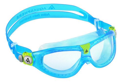 Máscara Natação Infantil Aquasphere Seal Kid2 Verde/azul