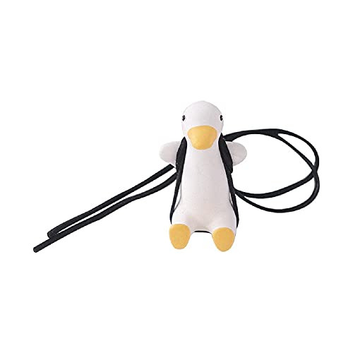 Cute Swinging Duck Car Mirror Hanging Accessories Fun I...