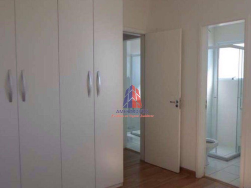 Apartamento Com 3 Dormitórios À Venda, 70 M² Por R$ 340.000 - Residencial Clube Colorê - Vila Belvedere - Americana/sp - Ap0452