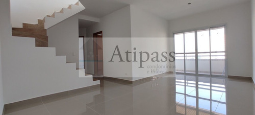 Imagem 4 de 15 de Cobertura - Locação 199m² São Bernardo, Centro - 4 Quartos (1 Suíte) - Cozinha Planejada - 3 Vagas. - At1211