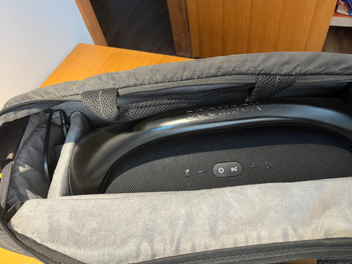 Jbl Boombox 1 + Bolsa De Viagem (pouquíssima Usada) Preto (Usado)