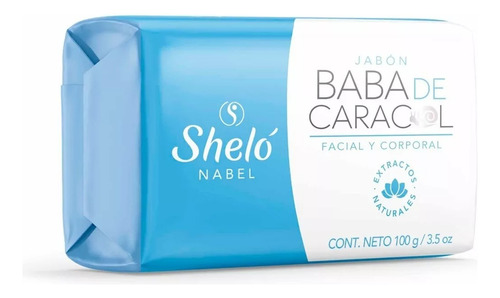 Jabon Baba De Caracol Facial Y Corporal 100g, 1 Shelo Nabel 