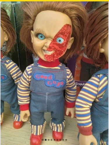 Chucky Cara Quemada Tipo Bootleg Con Caja