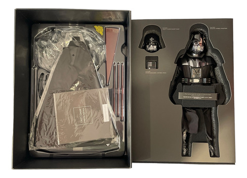 Battle Damaged Darth Vader Hot Toys Dx28 Deluxe 1/6 Scale (Usado)
