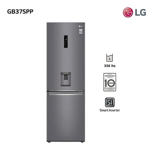 Imagen 1 de 11 de Heladera LG Pollux Dispensador Inverter Gtia 10 Años Pcm
