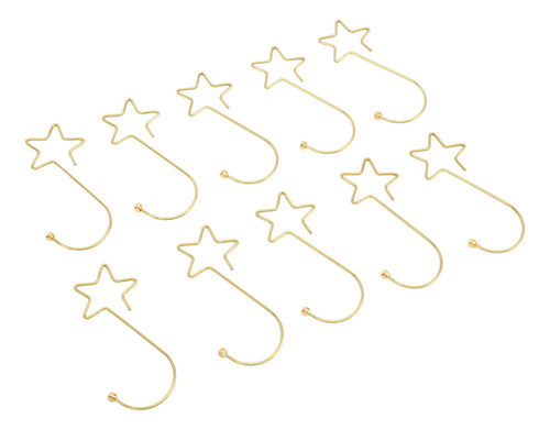 Ganchos Para Árboles De Navidad Con Forma De Estrella, 120 U