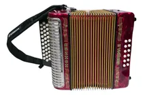 Comprar Acordeón A Botones Hohner A5623 Corona Ii Gcf Red Usado