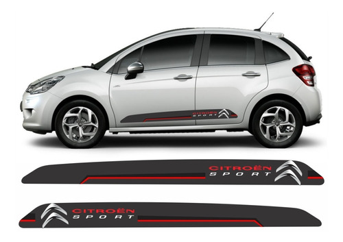 Adesivo Faixa Lateral Citroen C3 Sport Imp14