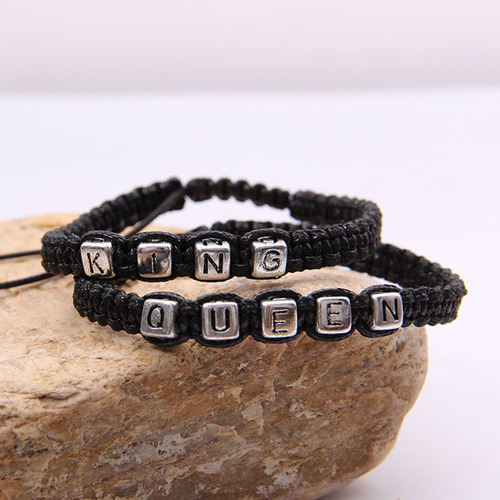 Djss Sroje Pulsera N Bracelet A Par Rope De Aleación Para