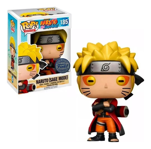 Funko Pop Animation Naruto Sage Mode 185 Naruto Shippuden Special Edition