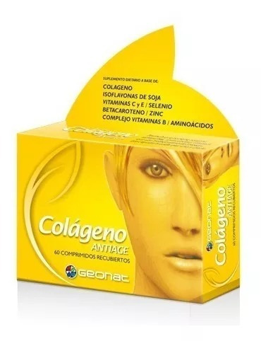 Geonat Colageno Antiage Piel Uñas Cabello X 60 Comprimidos