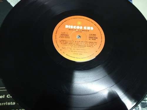 David Gilmour - David Gilmour Vinilo 1978 (Usado)
