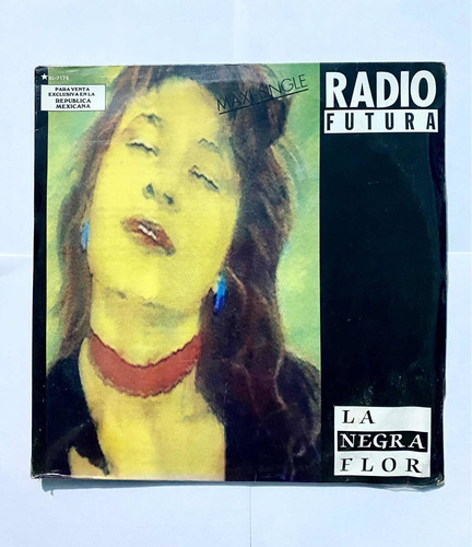 Radio Futura Lp Maxi - Single La Negra Flor Disco Cerrado