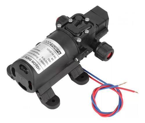 Dc 12v 0.9mpa 6l/min Agua Diafragma Alta Presión 70w Auto