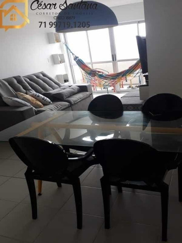 Imagem 9 de 13 de Apartamento Reformado A Venda 3/4 (01 Suíte) Varanda Gourmet - Estrada Do Coco Ap02388