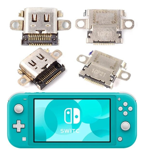 Puerto Pin De Carga Para Consola Nintendo Switch Lite