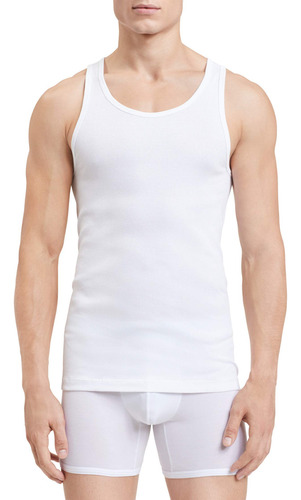 Camiseta Sin Mangas Calvin Klein Classics Fit 100% Algodón P