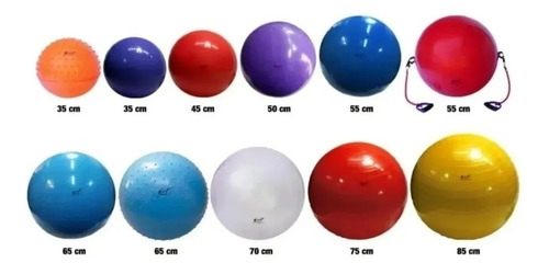 Imagen 9 de 10 de Pelota Pilates 60 Cm 700gr Reforzada Yoga Esferodinamia Gym