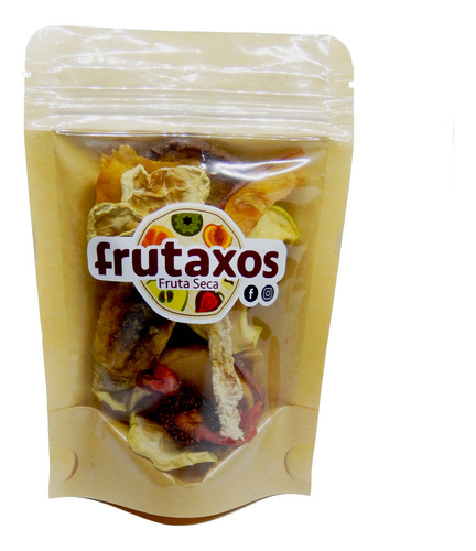 Fruta Deshidratada, Pack De 5 Bolsitas De 50g Sabor Mix