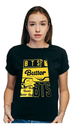 Remera Bts Butter - Manga Corta Unisex - K-pop - B04