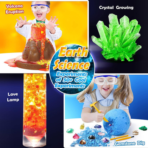 Set Ciencias Educativo 50 Experimentos Para Niños +4 Años