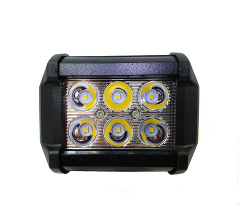 Imagen 6 de 6 de 2 Exploradoras 6 Led 7600lm 48w Fijas Estrober Alta Potencia