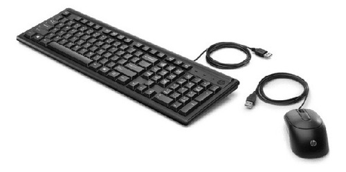 Combo Hp Alámbrico Teclado + Mouse 160 Combo Hp Alám Tk482