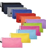 Comprar 24 Lapiceras O Cosmetiqueras De Plastico Con Cierre Colores