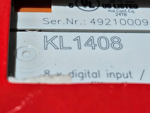 Kl1408 Beckhoff Power Industrial