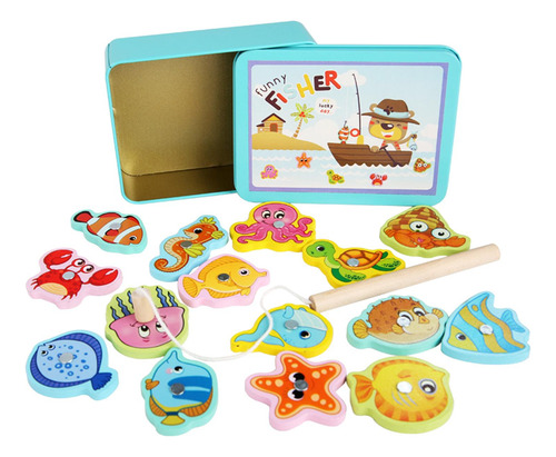 Juego De Pesca, Juego De Juguete, Habilidad Fina Para Bebés
