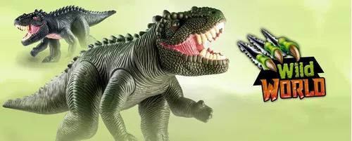 Brinquedo Dinossauro Tiranossauro Rex Articulado Grande 56cm