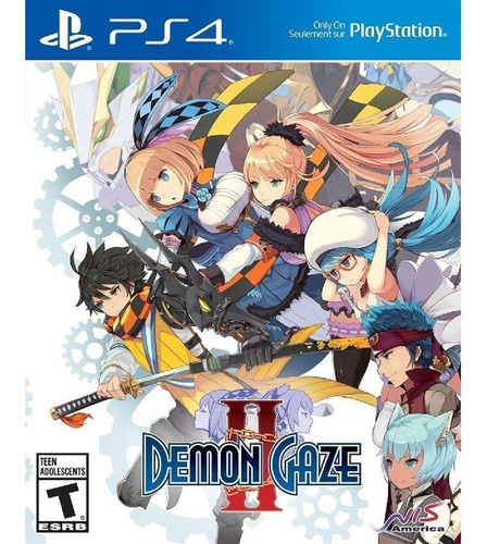 Juego multimedia físico Demon Gaze 2 para PS4 Playstation Nis America