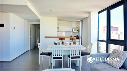 Departamento Duplex En Playa Grande Con Parrilla Y Cochera, Para 4 Solo Familias
