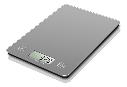 Pesa Balanza Digital Gramera De Cocina Vidrio Slim 5 Kilos