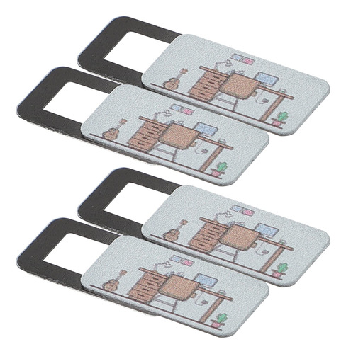 Solustre 4pcs Cubierta Camara Telefono Diapositiva Paisaje