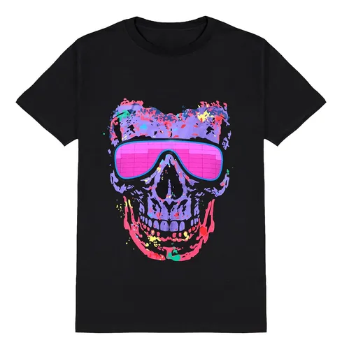 Playeras con luz led new arrivals