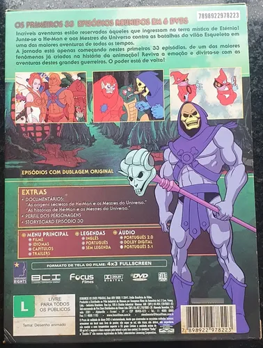 Dvd - He-man 1a Temporada Volume 1 - Digipack - Original
