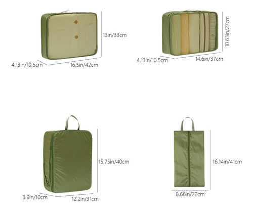 Bolsas De Armazenamento De Compressão De Viagem Sacos Organi