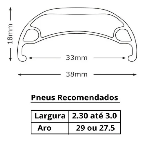 Aro 29 online mtb tubeless