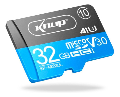 Cartão De Memória 32gb Knup Micro Sd Class 10 Adaptador