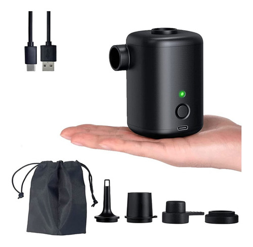 Usb Rechargeable Electric Air Pump For Inflating The Empty