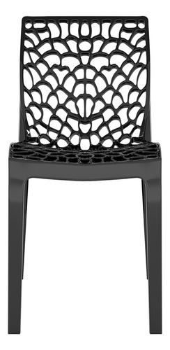 Conjunto Mesa De Jantar 120x90 + 4 Cadeiras Gruvyer Retro Cor Lamina Com Preto Desenho Do Tecido Das Cadeiras