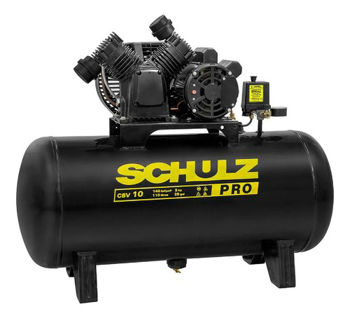 Compressor Ar Estacionário Pistão Csv10pro 220/380v Schulz