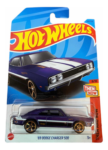 Dodge Charger 500 1969 Hotwheels Coleccionable 