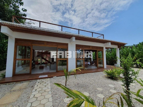 Imagem 2 de 30 de Casa Nova, Com 4 Suítes, À Venda Na Praia De Itamambuca - Br08v - 70658867