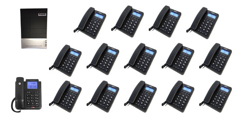 Conmutador Pabx 4 Líneas 15 Extensiones Análogas Caller Id