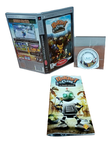 Juego Ratchet And Clank Europeo Para Psp