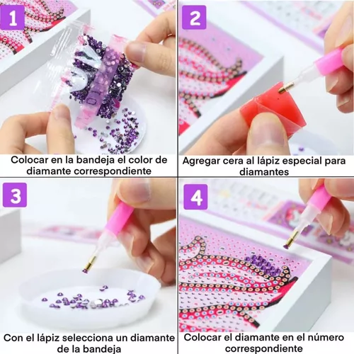 Pintura De Diamante Set De Arte Completo Diamond Painting 5d