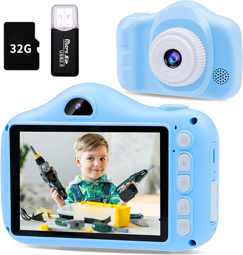 Cámara Para Niños: Cámara De 12 Mp Para Niños Con P...